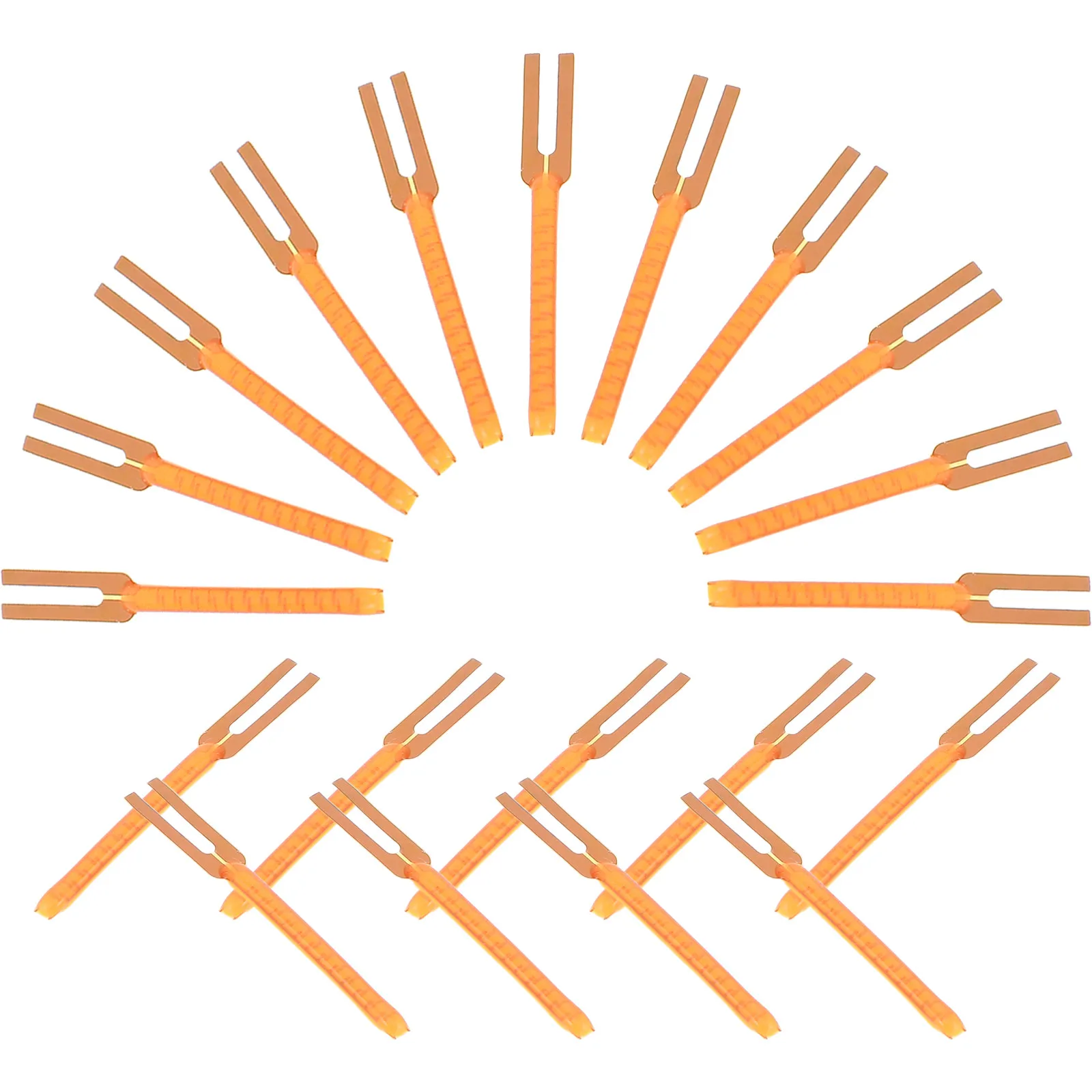 20Pcs Flexible Yellow LED Filament 25Mm 3V 2200K Soft Bulb Filament for Home Lighting Repair Wall Sconce Lamp Accessories