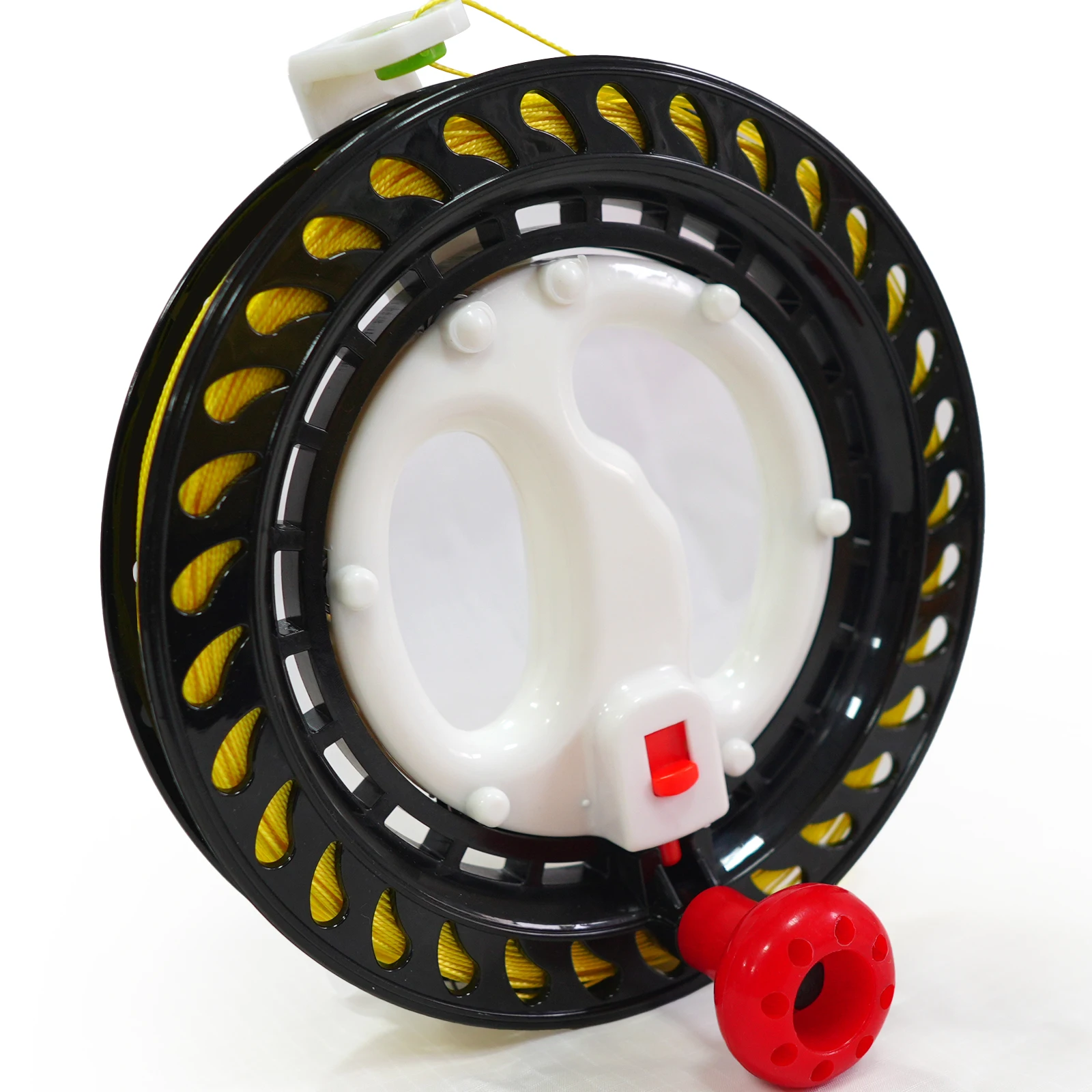 Neu eingetroffenes Spielzeug, 20 cm ABS-Drachenrolle/Rad für Adler/Delta/Software, verschiedene Drachen, fliegende Traktionswerkzeuge für Kinder/Erwachsene