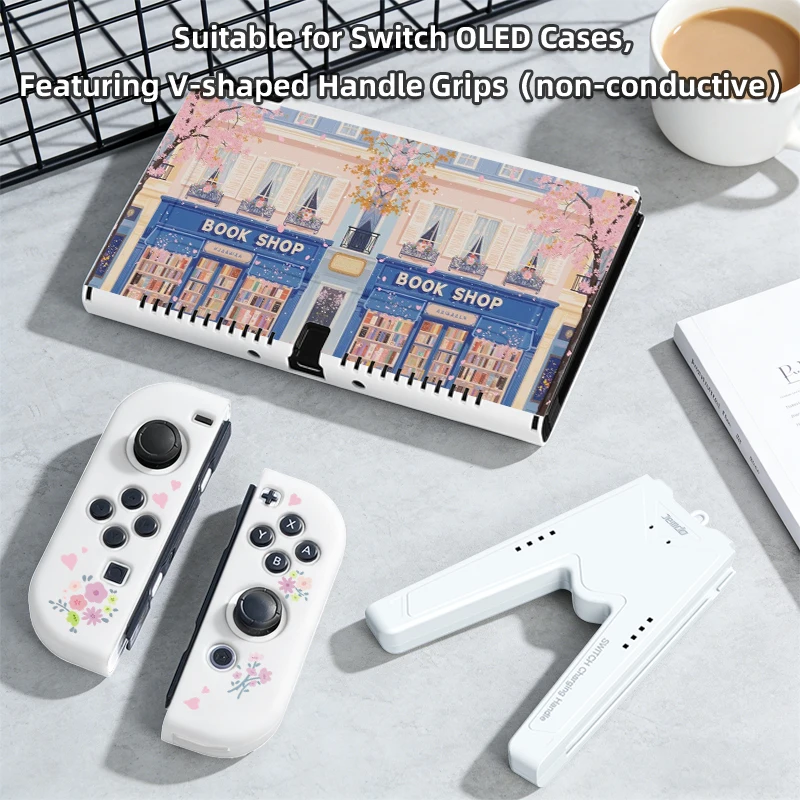 

Защитный чехол для Switch, с ручками Joy-Con, совместимый с Switch NS/OLED, чехол для аксессуаров для игровой консоли.