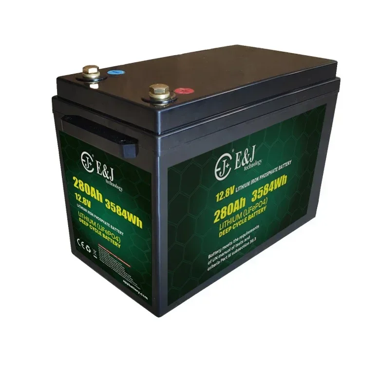 

12.8v 280ah Lifepo4 battery build in 280Ah CATL cells with deep cycle for Caravans, Camper trailers, Motor homes, 4W