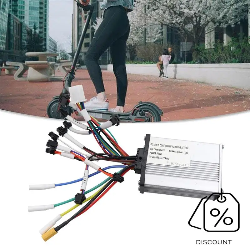 Controlador sem escova BAAG-48V 500W + acelerador LCD Z-920 para Kugoo M4/PRO & CROSSER T4 Scooter Elétrico Reparação Acesso de substituição