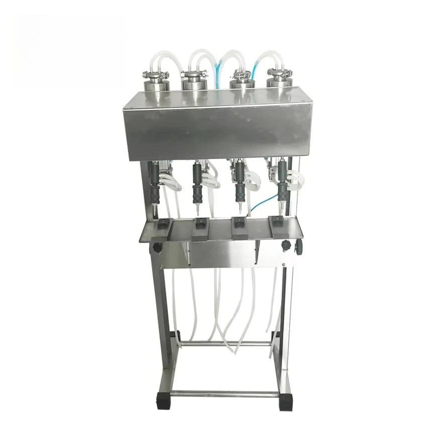 

4 Heads Liquid Filling Machine For Bottled Liquid/ Antifreeze Filling Machine/ Quantitative Filler