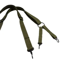 WW2 US Soldiers Sling M1944 USMC-American Straps Outdoor Accessories Camping Gear Green, Retro WW2 Soldier Sling Belt