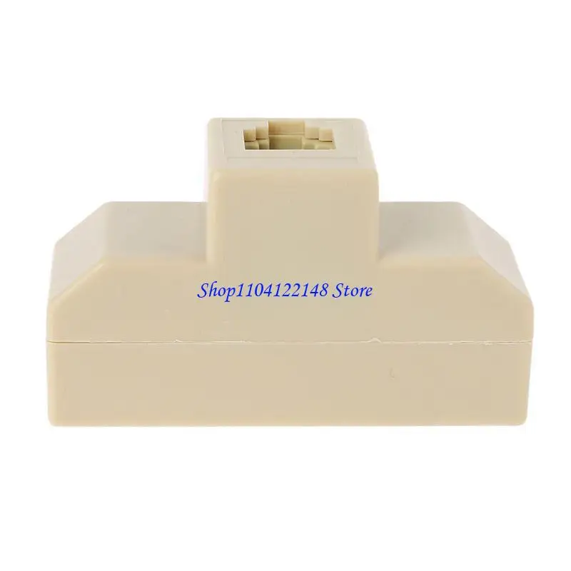 P9FA 4-Wege RJ11-Telefonstecker zum RJ11-Sockeladapter und Splitter für Festnetzheline