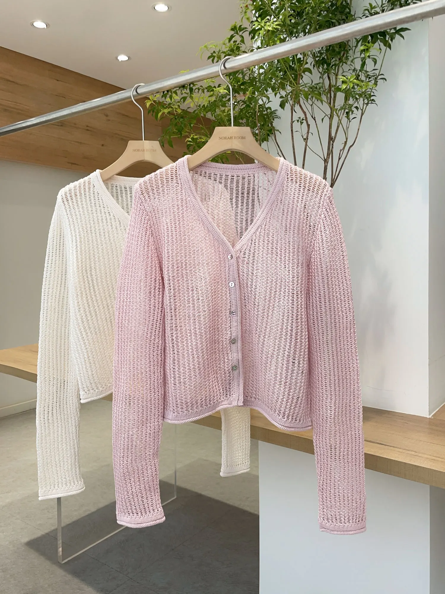 Noxiao La أصيلة 2025 صيف جديد ماركة ورقة الحرير الجوف خارج سترة مشغولة من الصوف تنوعا الحلو Sle Princ صالح البوليستر...