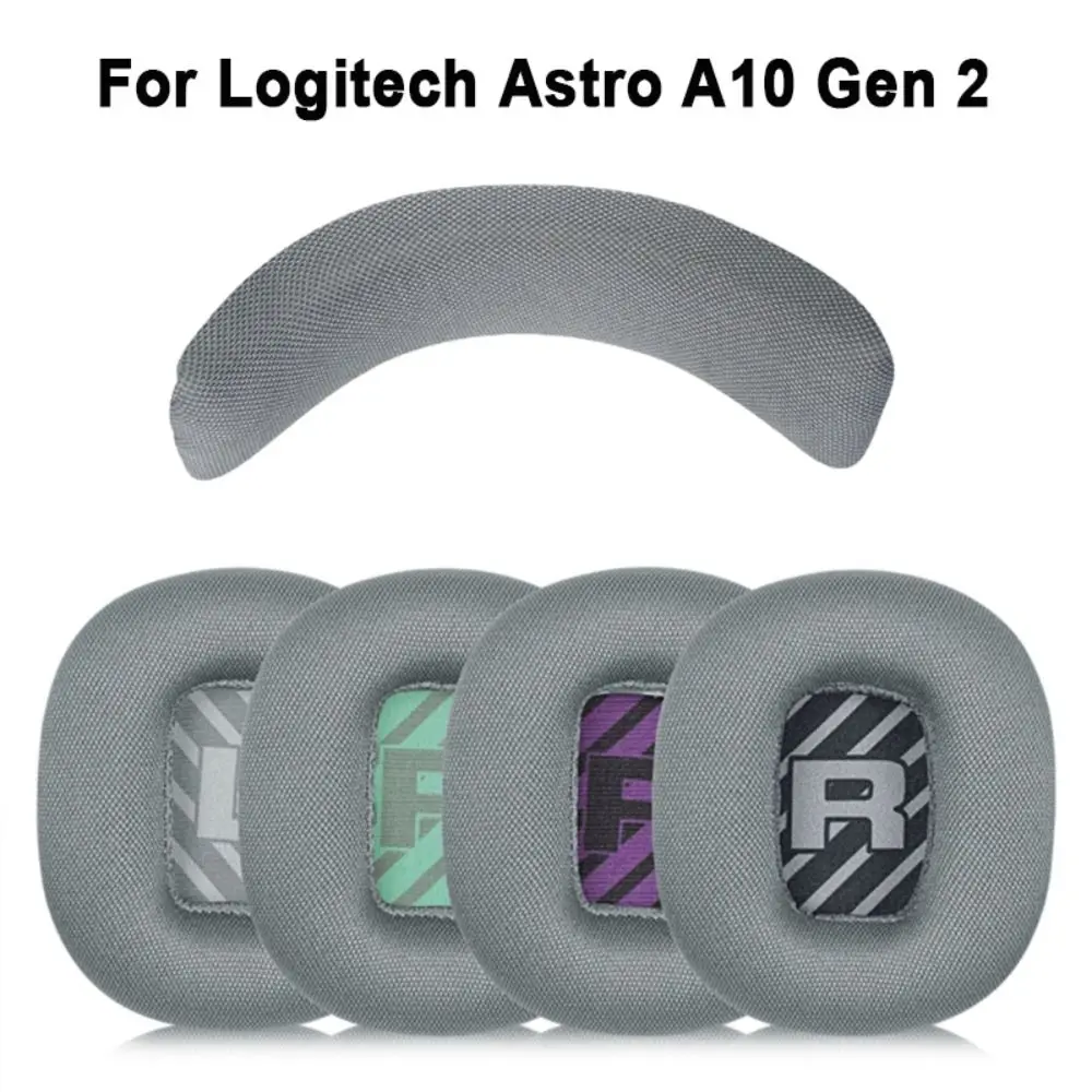 Ear Pads For Logitech Astro A10 Gen 2 Gaming Headset High Quality Cloth Memory Foam Replace Earpads Headphone Accessories