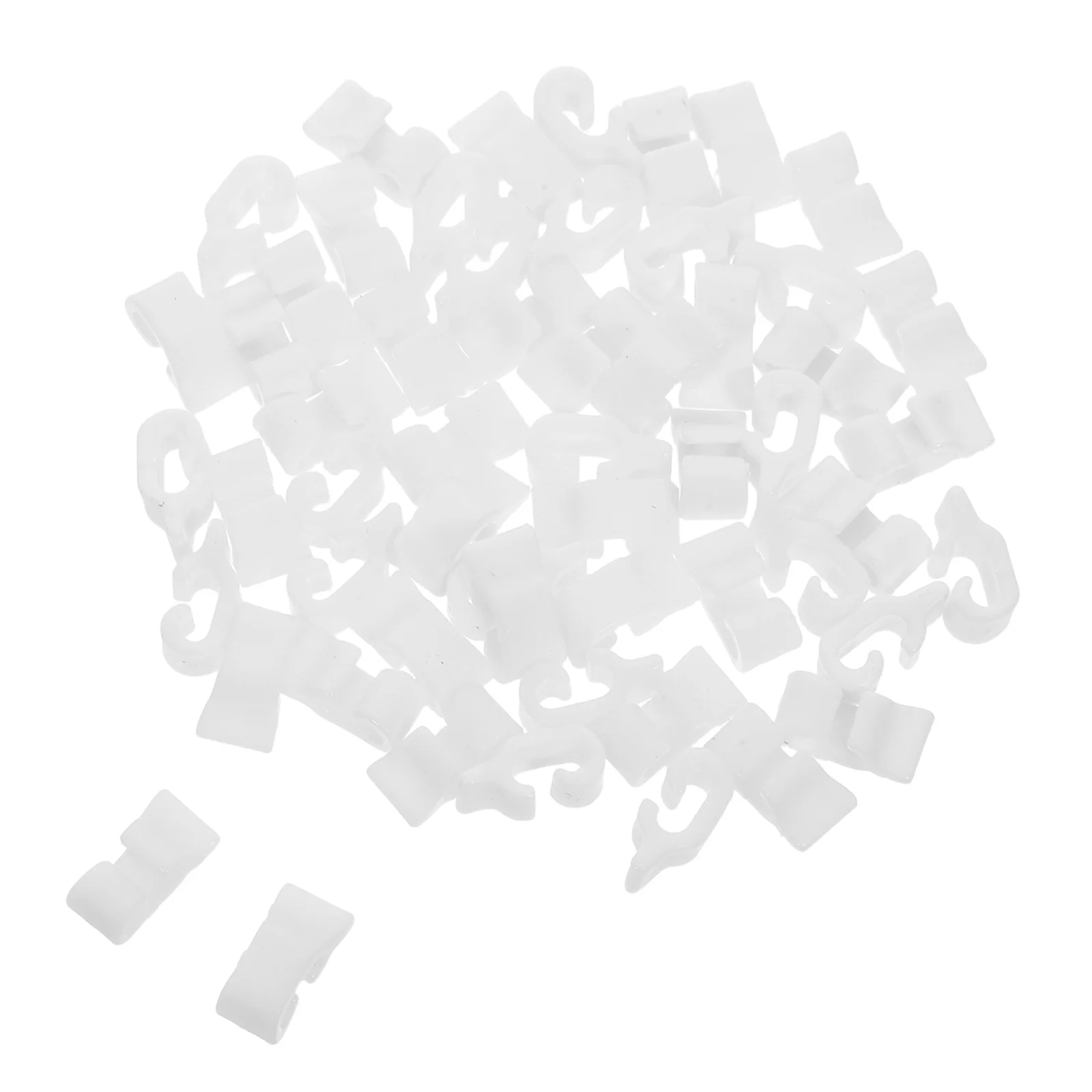 

100Pcs Pet Cage Clips Heavy Duty Connector for Animal Playpen Crate Kennel Safety Snap Lock Wear Resistant Replacement Parts