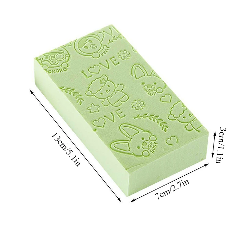 Baby Bath Sponge Non Rub Bath Towel Rubbing Sponge Body Skin Shower Massage Bath Clean Children Dead Skin Remover Washing Tools