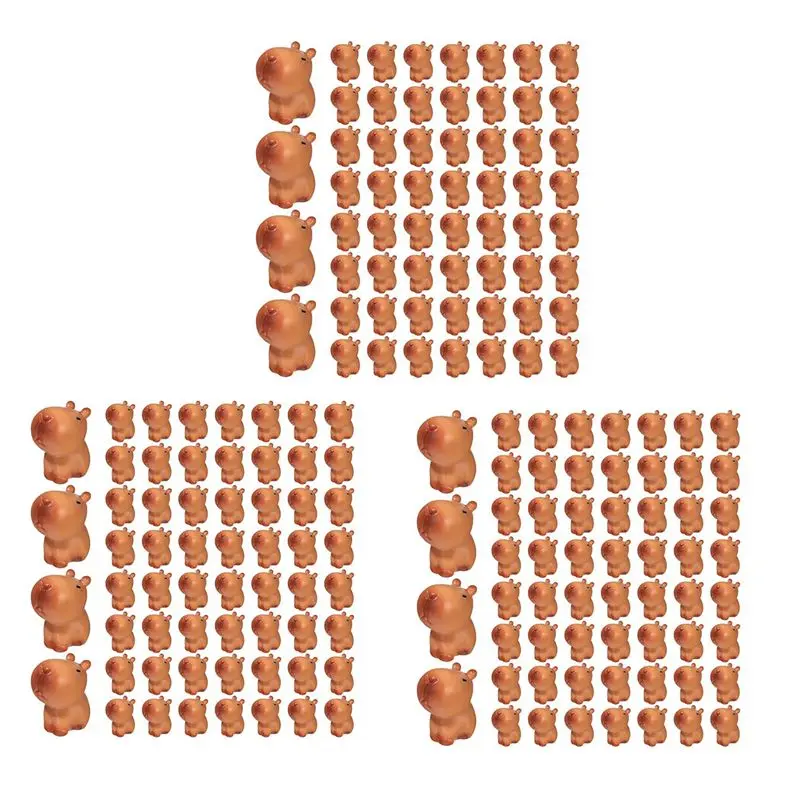150X Mini Resin Statue, Model Ornaments, Miniature Animals, Desktop Outdoor Craft Ornaments-AT36