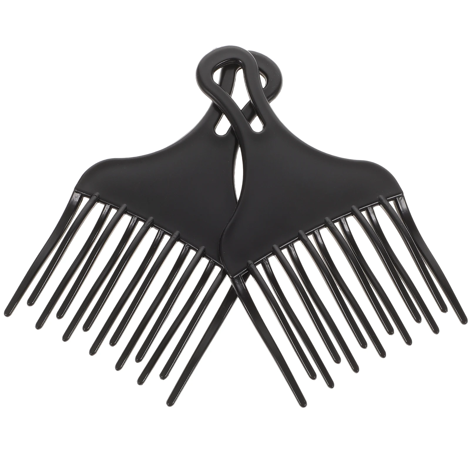 

2pcs Styling Comb for Men Rake Curly Wide Tooth Texturizing Hairdressing Combs Plastic Smooth Massage Scalp Detangle Long Thick