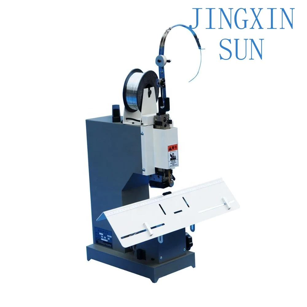 WS-601 Desktop Wire Stitching Machine Flat and Saddle Stitching binding Machine
