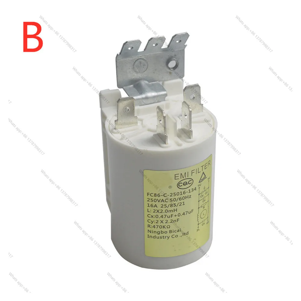 For Little Power Filter Washer Spare Interference Suppressor For Swan Drum Washing Machine Repair Parts  Type B
