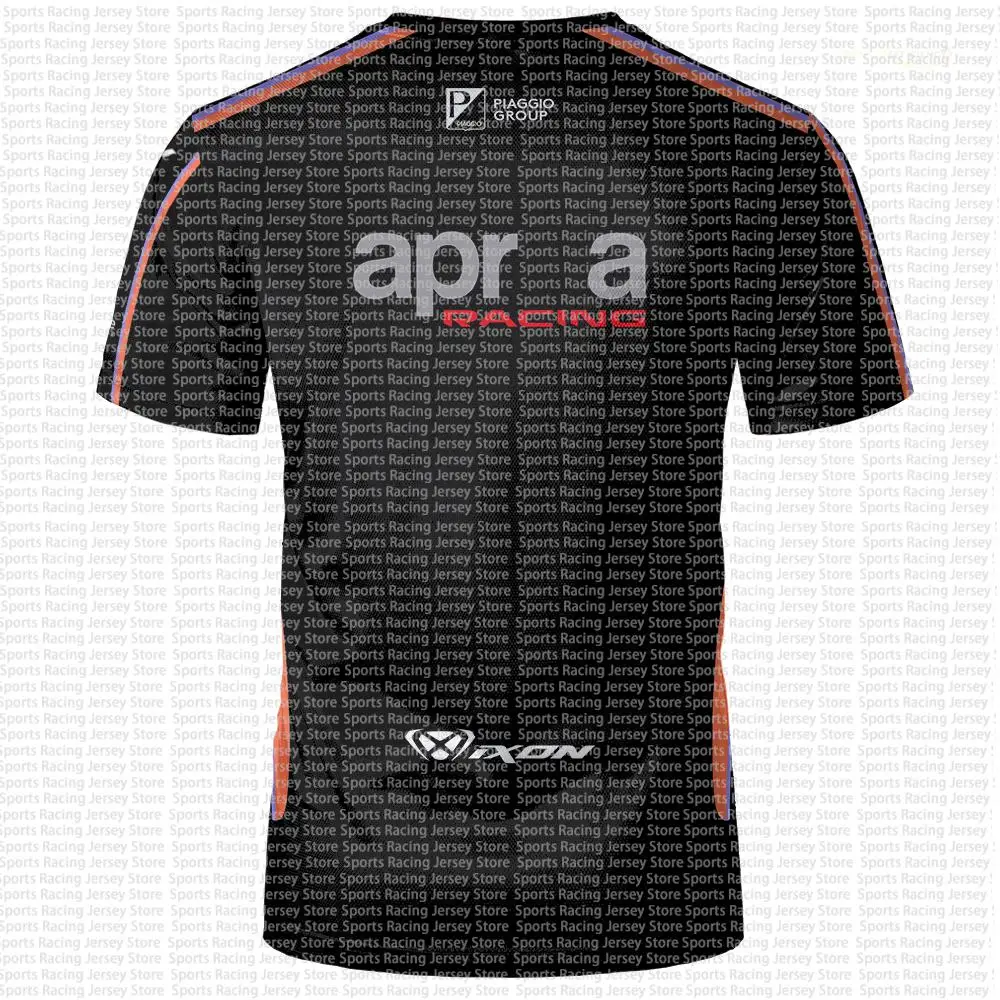 Men's Black Racing Style 3d Print T-shirt Short Sleeve Crew Neck Sports Team Inspired Tee Casual Motorcycle Fan Shirt For Summer image 4