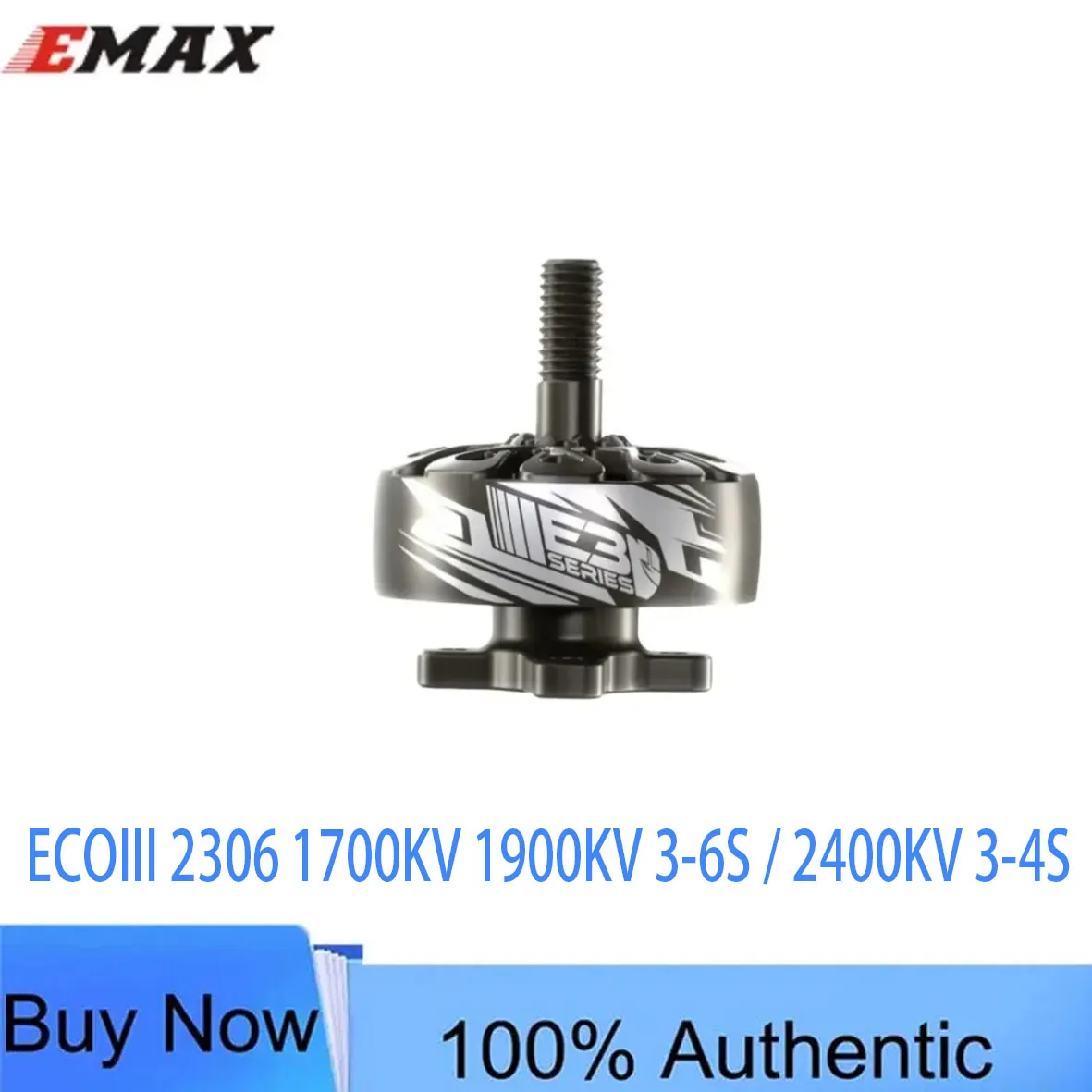 EMAX ECOIII 2306 1700KV 1900KV 3-6S / 2400KV 3-4S Brushless Motor 4mm Shaft for FPV Racing Drones  Accessories RC