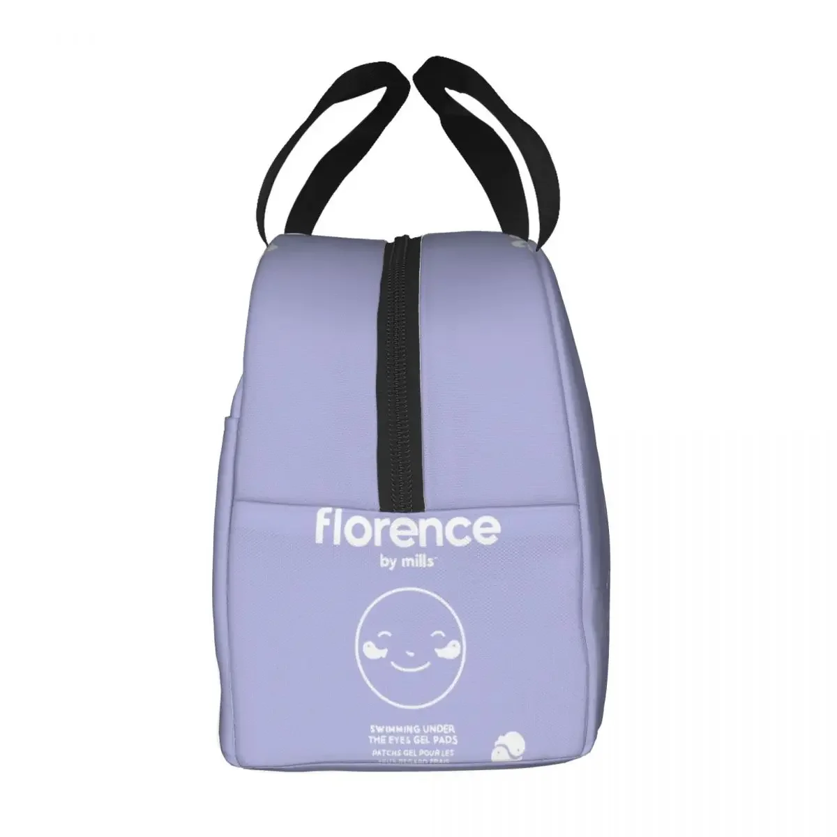 Custom Florence By Mills Lunch Bag Women Thermal Cooler Insulated Lunch Box for Kids School Work Picnic Food Tote Bags