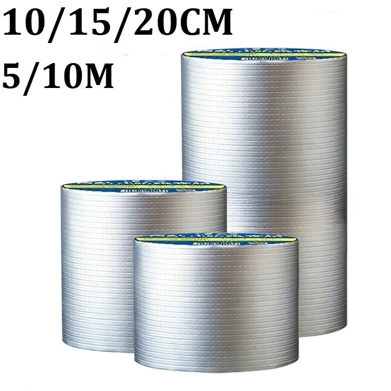 

Бутиловая лента водонепроницаемая, прочная, самоклеящаяся, износостойкая и термостойкая, для крыши/трещин/рулонного материала/стера для окон