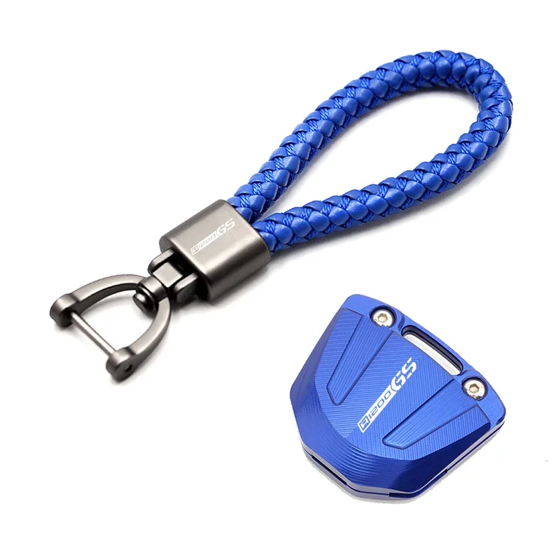 Accesorios de motocicleta CNC funda de llave de aluminio llavero compatible con BMW R1200GS R1200 GS R 1200GS Universal todo el año