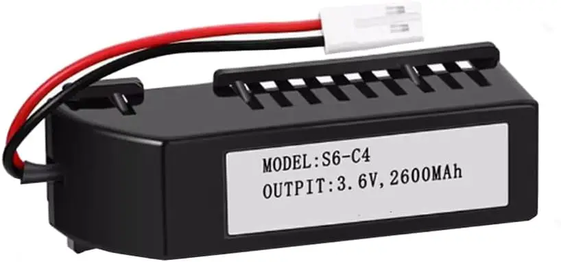（5 Pack） S6-C4 3.6V 2600mAh Replacement Battery Non-Rechargeable Lithium Battery for SV510N PSV630N P660N