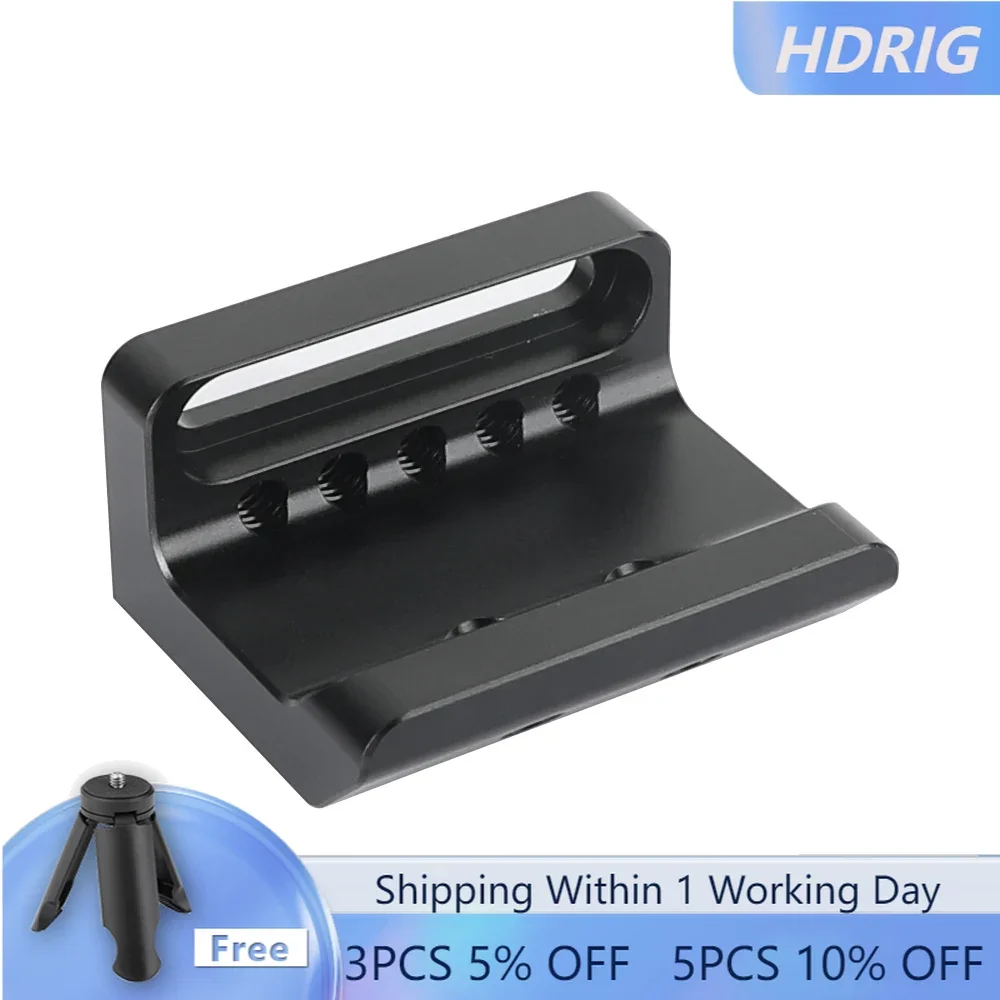 HDRIG Right-angle Connecting Plate Extension Gadget With 1/4