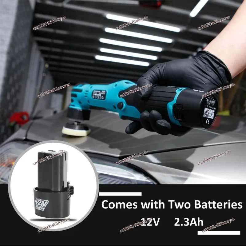 

Portable Mini Cordless Nano Rotary Polisher Dual Action With Battery For Auto Detailing