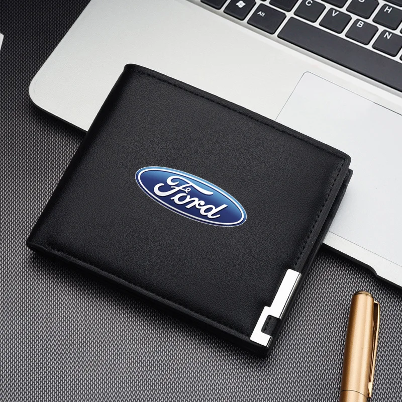 Sticker Car Document Storage Bag Leather Wallet For Ford Mustang Focus3 2 Transit Ecosport Edge Fiesta Escape Kuga Mondeo Fusion - view 2