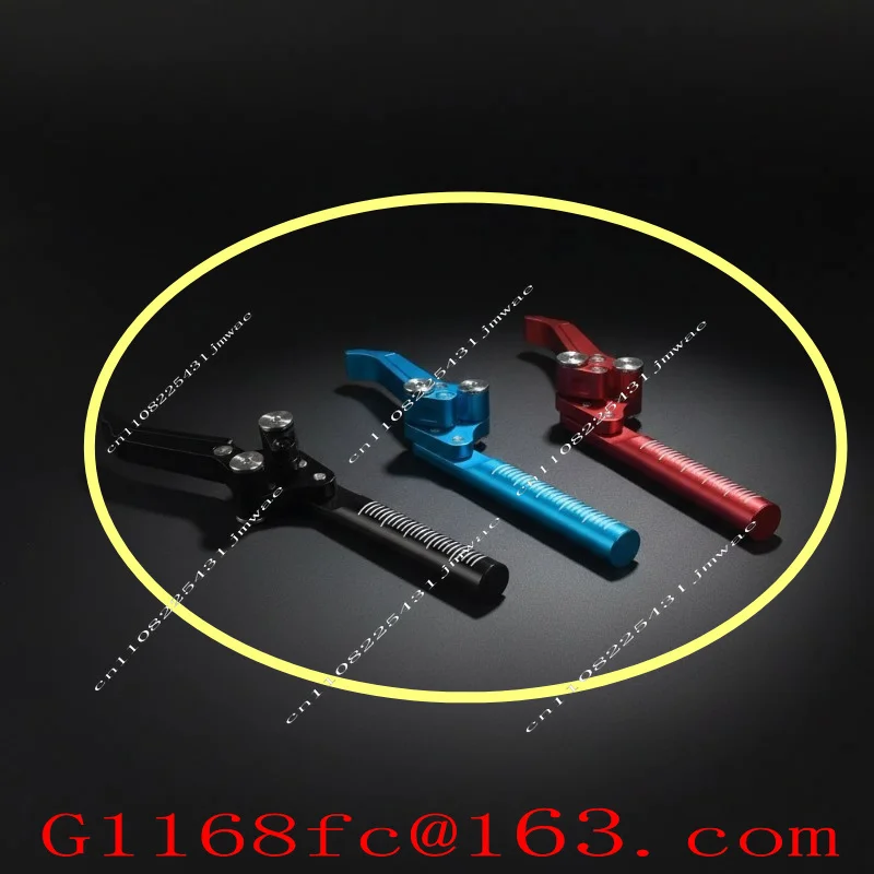 Sports Wheelchair Scissor Brake, High-Strength Aluminum Alloy Clamp Mounting Accessory -a Pair