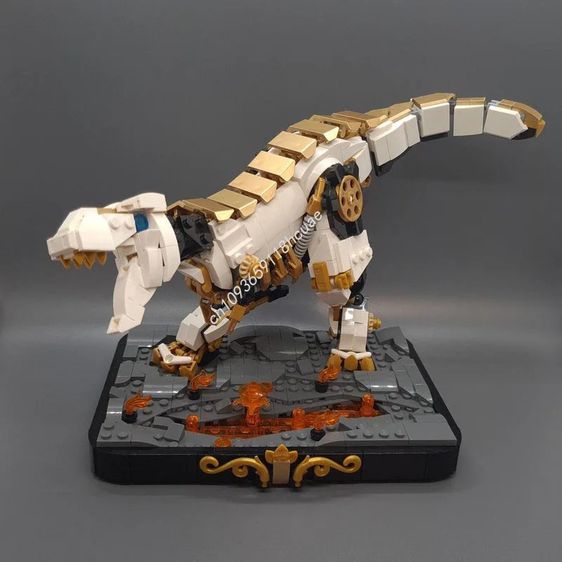 

770 шт. MOC Tyrannosaurus Machina nan Модель Строительные блоки Модульные детские креативные игрушки «сделай сам» Подарки на день рождения и Рождество