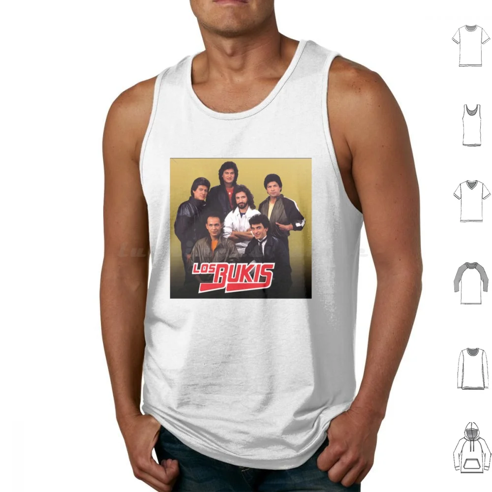 Los Bukis ( Tan ) Tank Tops Print Cotton Los Bukis Bukis Bukis 90s Y Ahora Te Vas José Guadarrama Bukis Band Roberto