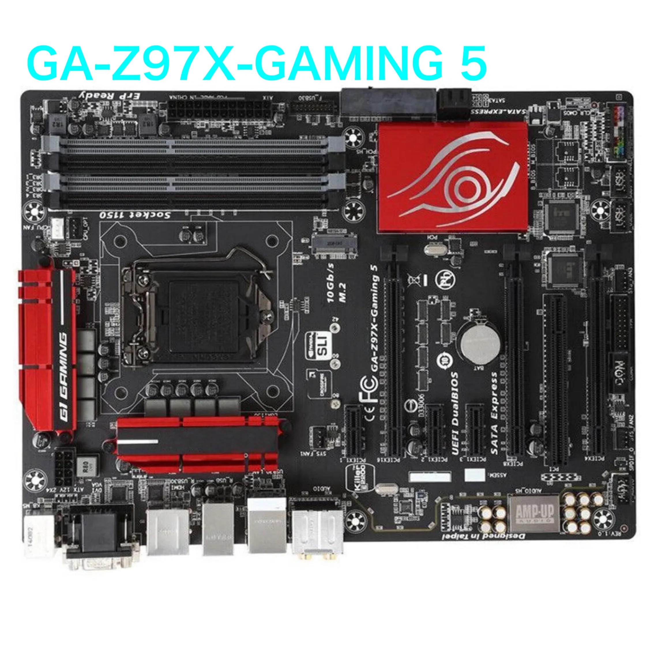 Untuk Gigabyte GA-Z97X-Gaming 3 Motherboard GA-Z97X-GAMING 5 32GB LGA 1150 DDR3 Mainboard 100% Diuji OK Sepenuhnya Bekerja Gratis Pengiriman