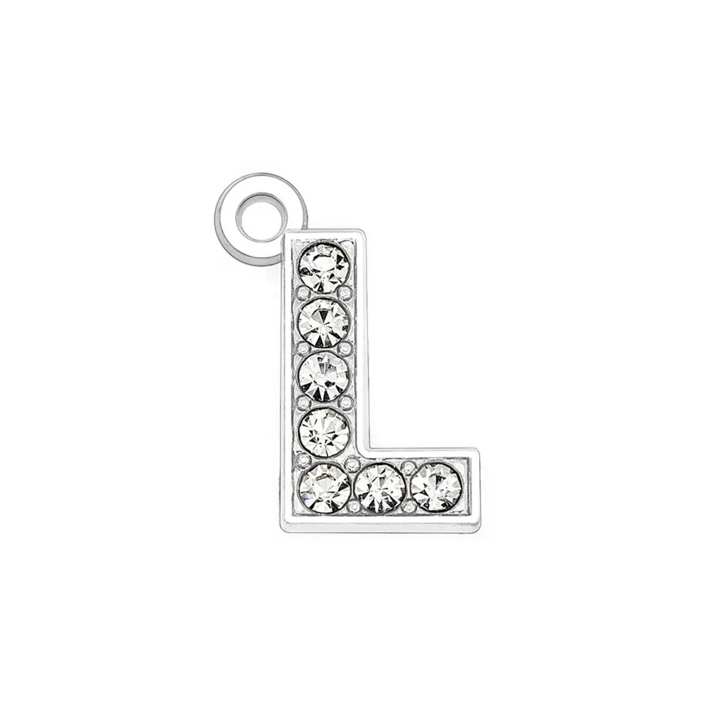 26Pcs 15Mm Magnifying Effect Letter Charms A-Z Alphabet Pendants for DIY Craft Jewelry Making Accessories