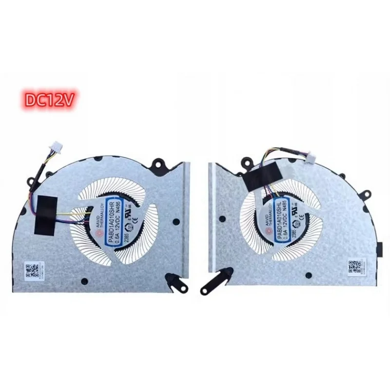 

Новый вентилятор для MSI GS77 MS-17P1 N485 N486 PABD1A010SHR PABD1A010SHL (процессор и графика), DC12V