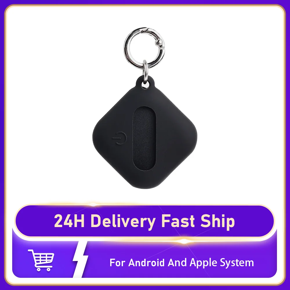 

Мини-трекер Smart Tracker Anti-Lost Finder для животных, детей, пожилых людей, ключей, мобильных устройств. Работает с Android Find My Device и Apple Find My.