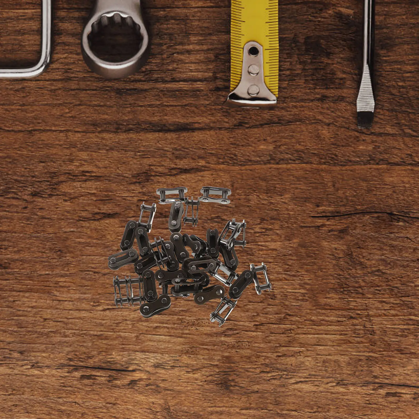 40Pcs Bike Chain Buckle Connector Quick Installation Metal Cycling Repair Accessory Universal for Single Speed
