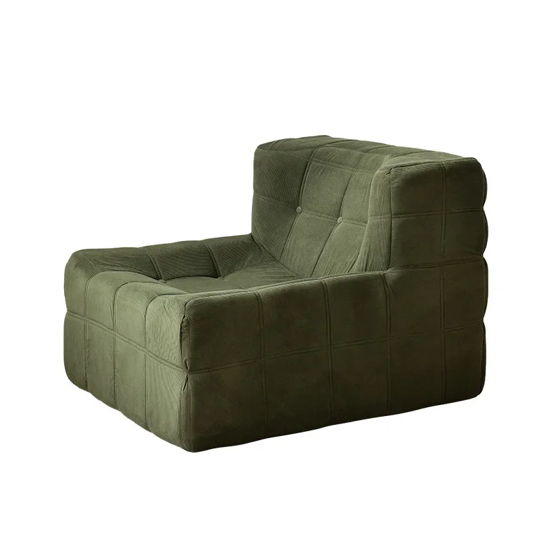 Caterpillar lazy sofa living room balcony waffle Japanese retro casual