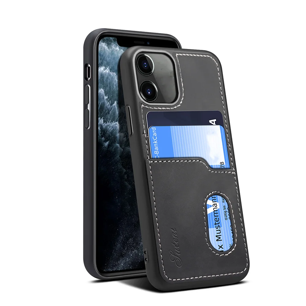 

ARY-ffor iPhone 12 Pro Mobile Phone Case for Apple Back Cover Card All-Inclusive Edge for 12 Pro Back