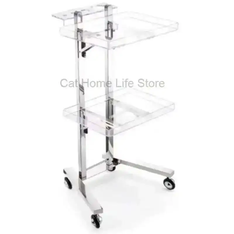 Box Trolley Dental Tool Storage Makeup Cart Salon Hair Equipment Cheap Beauty Chairs Machine Station Barber Cosmetic Sockets Bar