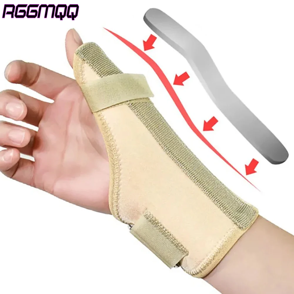 1PC Thumb Brace Stabilizer - Adjustable Spica Splint for Arthritis & Carpal Tunnel Pain Relief - Breathable Support