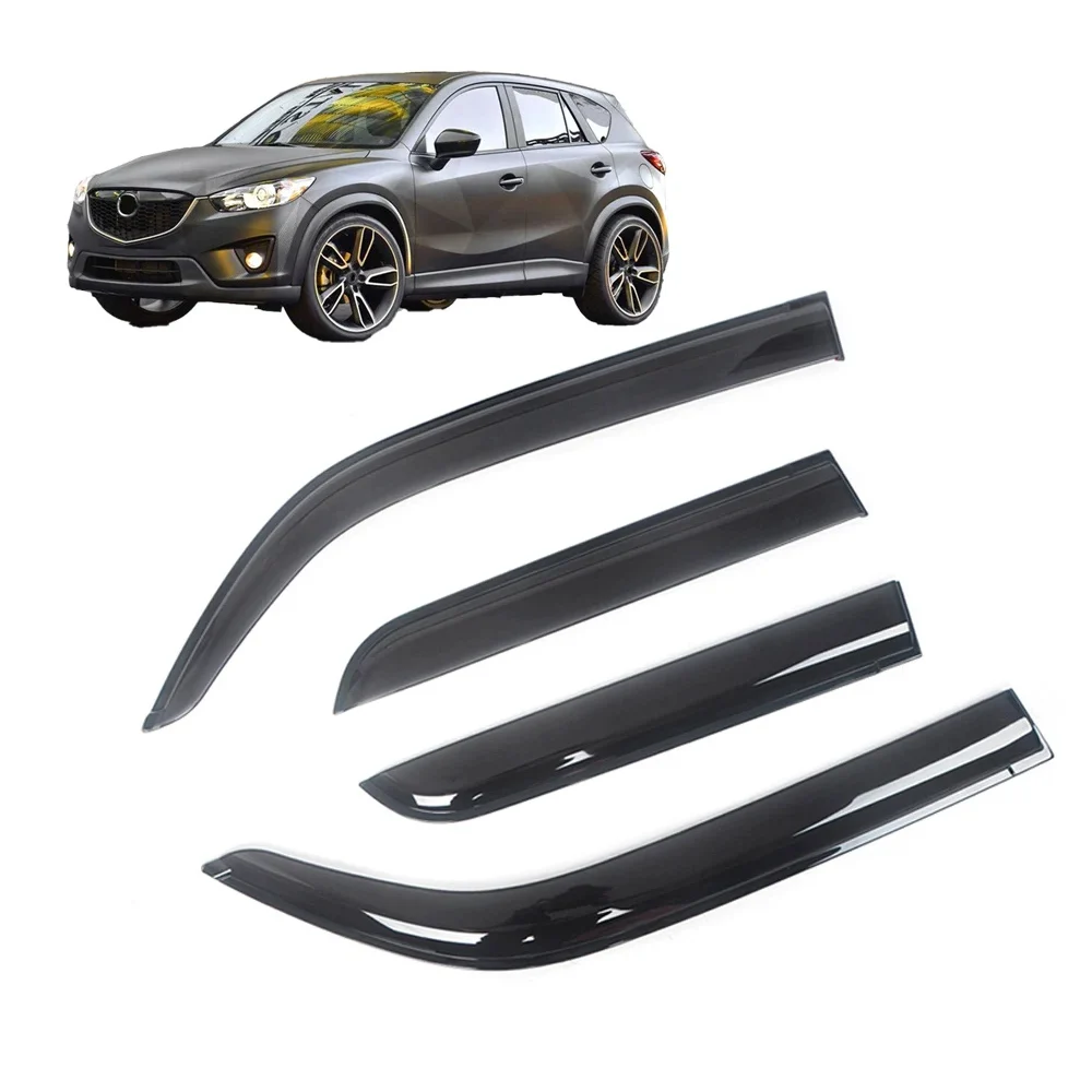 

Для MAZDA CX-5 2013-2021 автомобильный боковой оконный козырек от солнца и дождя, козырек, защитная крышка, рамка, наклейка, аксессуары