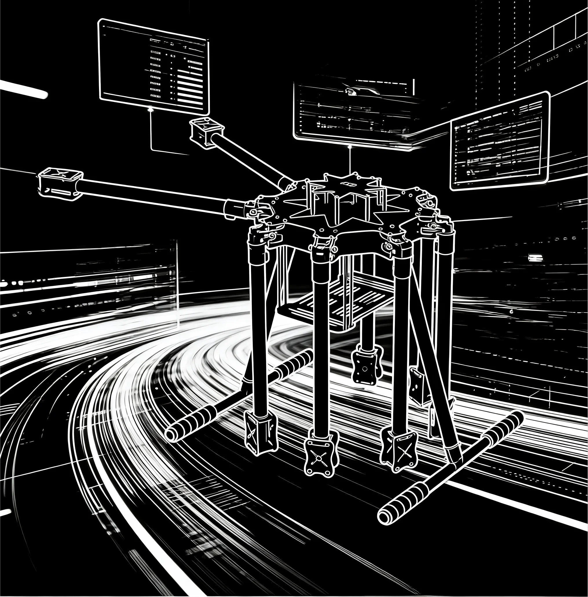 

LX1100 Pixhawk 6C PRO M8N/M9N/M10 Flight ControllerAll Carbon Fiber 1100mm Octacopter BLHELI 40A ESC D4114 400kv Motor
