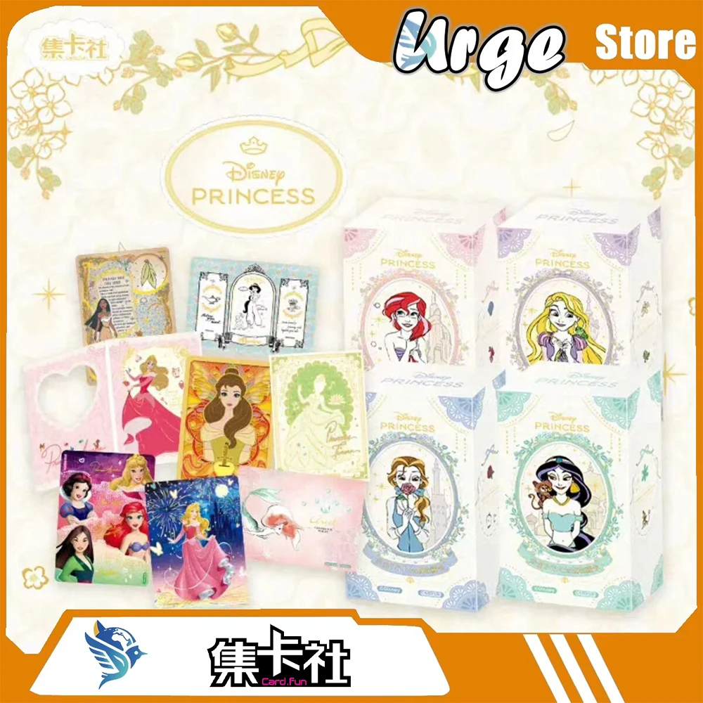 

Коллекционная карточная игра Card.Fun Disney Princess Diary - Памятное издание, мультяшные персонажи, случайный набор, маленькие карточки, коллекционный подарок