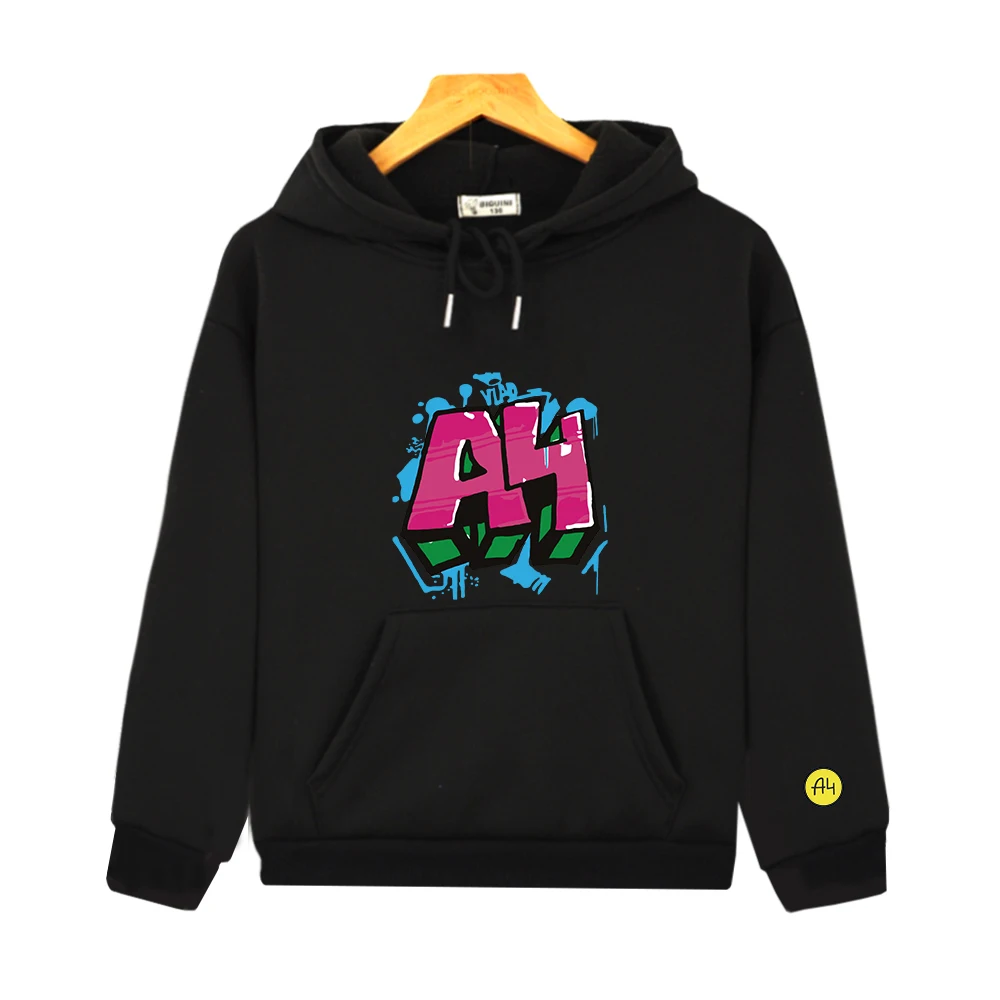 Children's Clothing Girls Merch A4 Hoodies Мерч А4 Casual Kids Kawaii Clothes Sweatshirts for Boy Cartoon Long Sleeve Costumes