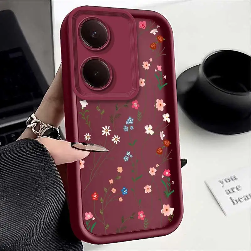 Y100 Whispers Among Flowers Sky Eye Ladder Phone Case For VIVO Y27 Y22 Y21 Y20 Y19 Y17 Y16 Y15 Y12 Y12S Y11S Y11 Y5S Y03 Y02