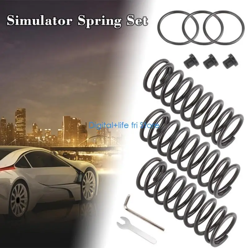 E06D G27 G29 G920 G923 Brake Throttle Clutch Pedal Spring Gaming Accessories Upgrade Racing Wheel Reinforced Spring