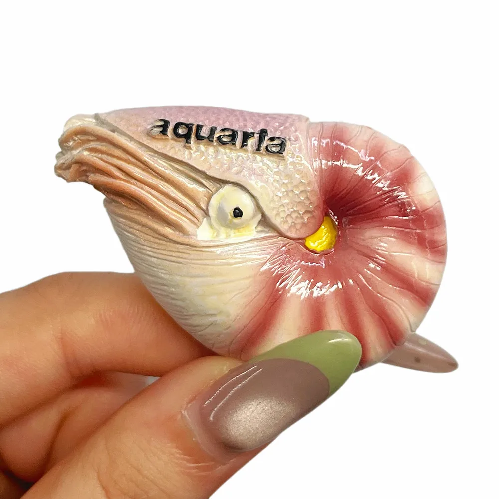 Bahamas Tropical Fish 3D Fridge Magnet, Resin Marine Life Souvenir, Gift & Collectible