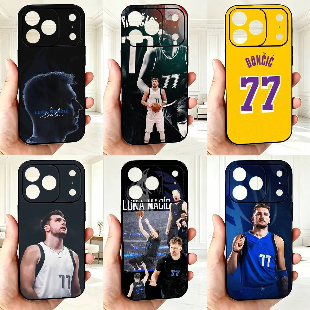 Sports Basketball Luka Doncic   Phone Case Silicone Soft For IPhone 17 16 15 14 13 12 11 X XR Plus Pro Max Plus