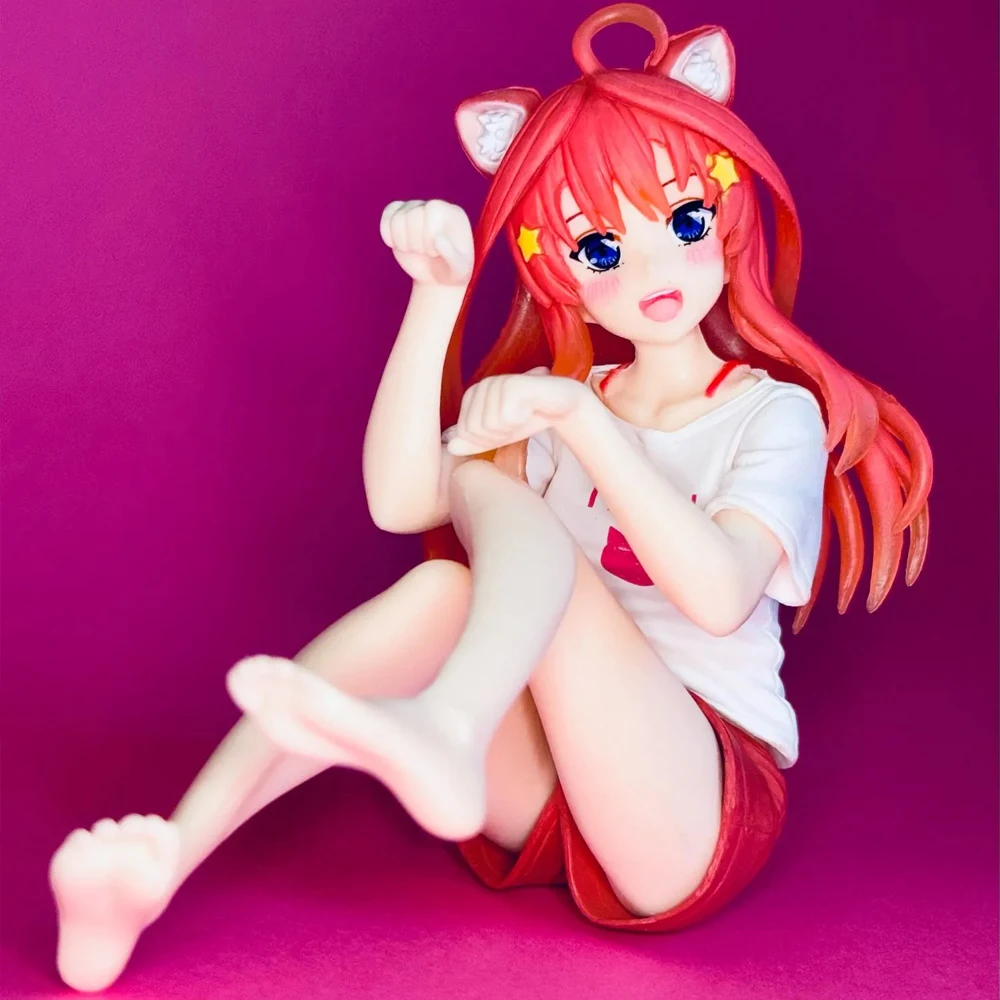 

The Quintessential Quintuplets 12CM Action Figure Cos Cat Nakano Ichika Nino Miku Yotsuba Itsuki Doll Anime Figures Model Toys