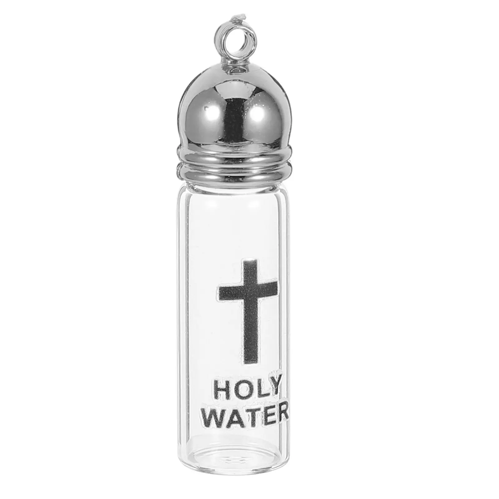 Catholic Holy Water Church Baptism Bottle Glass Halloween Christmas New Year Christian Clergy Christmas Stocking Stuffers Cross
