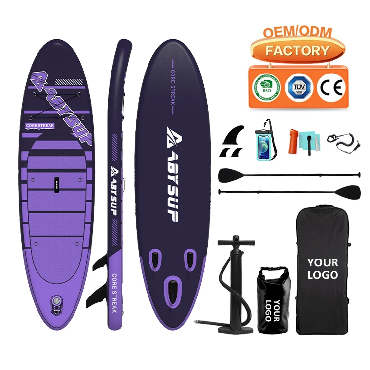 

10'x31" Lightweight Inflatable SUP Board 8kg 260L Carbon PaddleCustom
