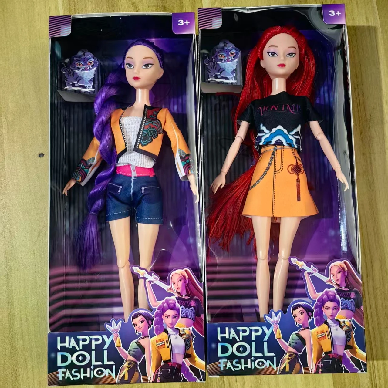 

K-POP Demon Hunter Girl Group-themed Cute Doll, Lumimilazoi, Christmas Gift, with Movable Joints