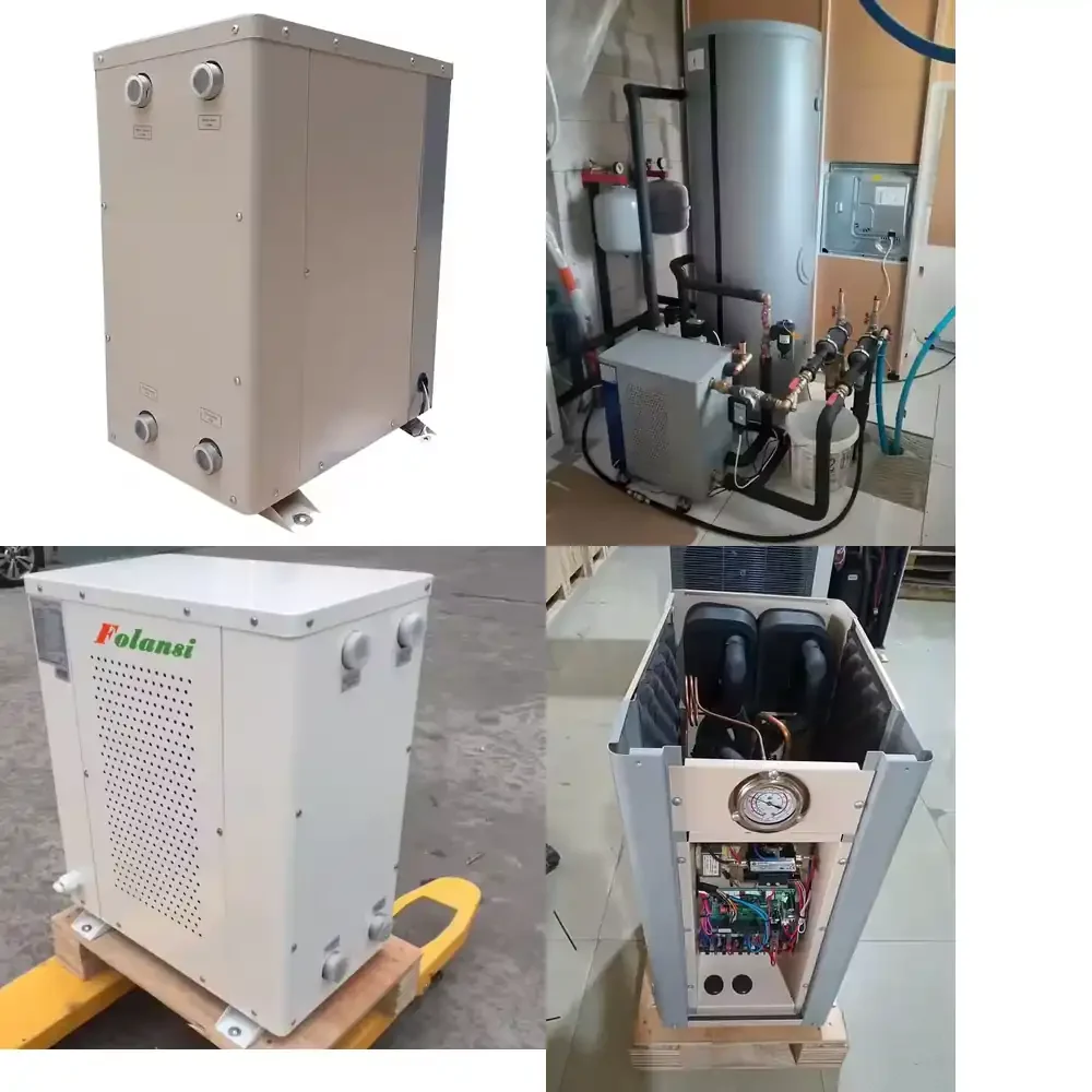 

Frans R410a/R32 Geothermal Water Source Heat Pump 7kw FW-02 Wifi Water Water Heat Pump High Efficiency A +++ Grade GSHP